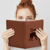 Personalized Engraved Brown Notebook For Your Dogs Diary