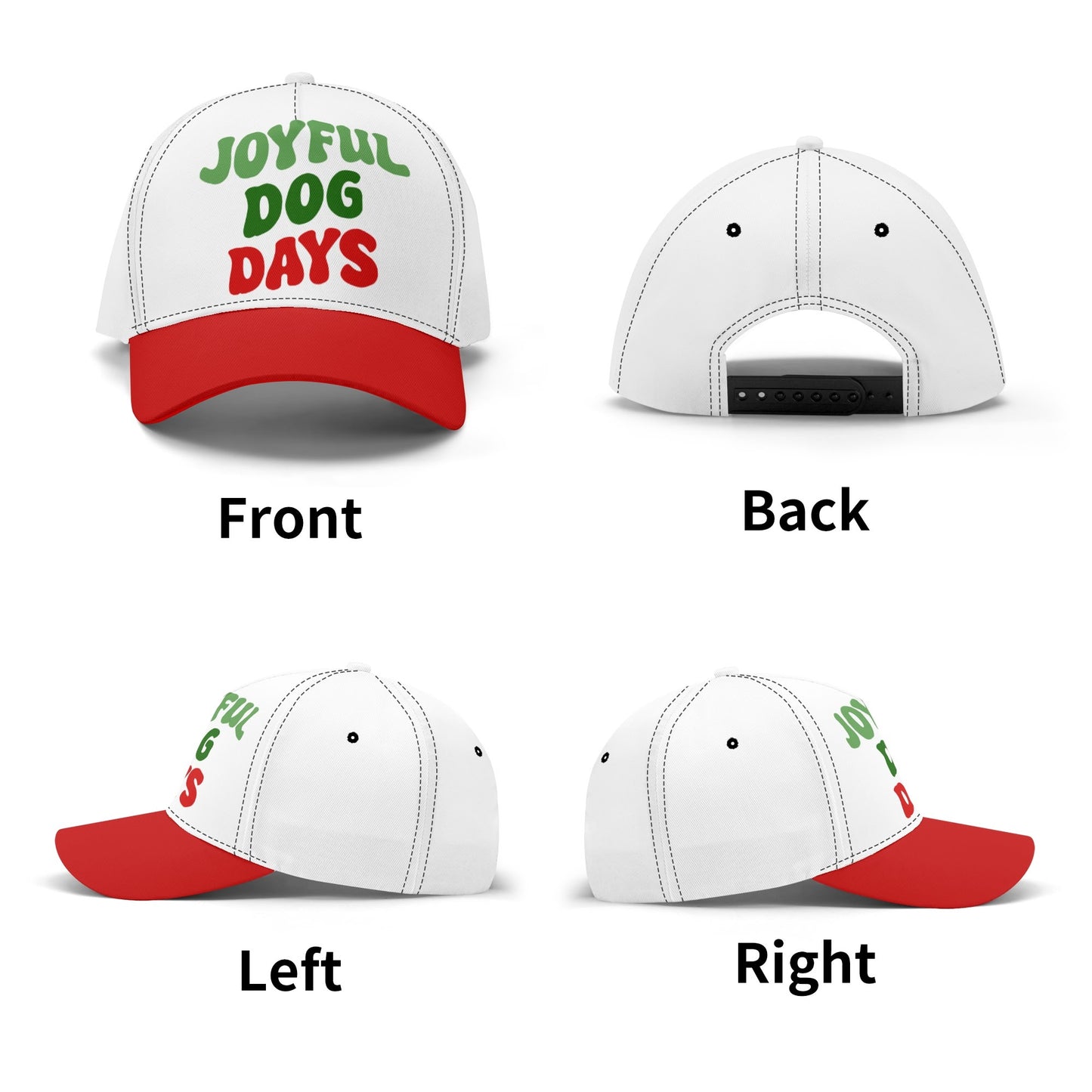Joyful Dog Days Baseball Cap