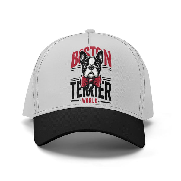 Boston Terrier World Baseball Cap