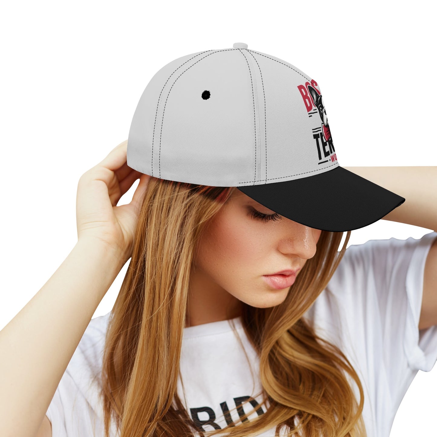 Boston Terrier World Baseball Cap