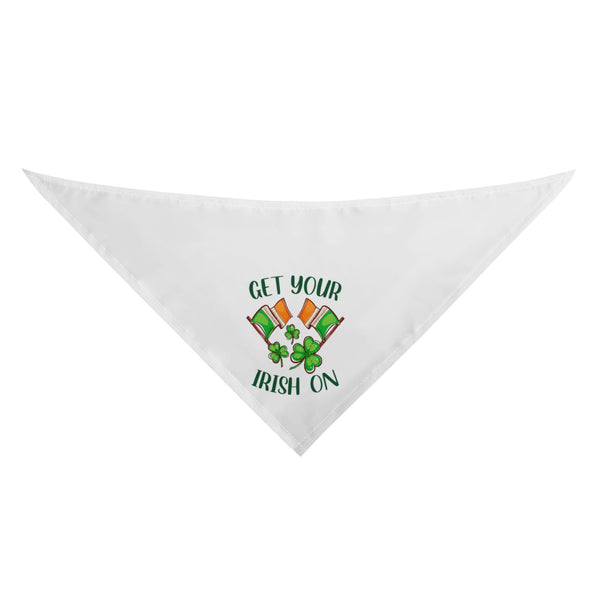 Get Your Irish On Saint Patrick Dog Bandana