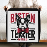 Boston Terrier World Storage Box Bag
