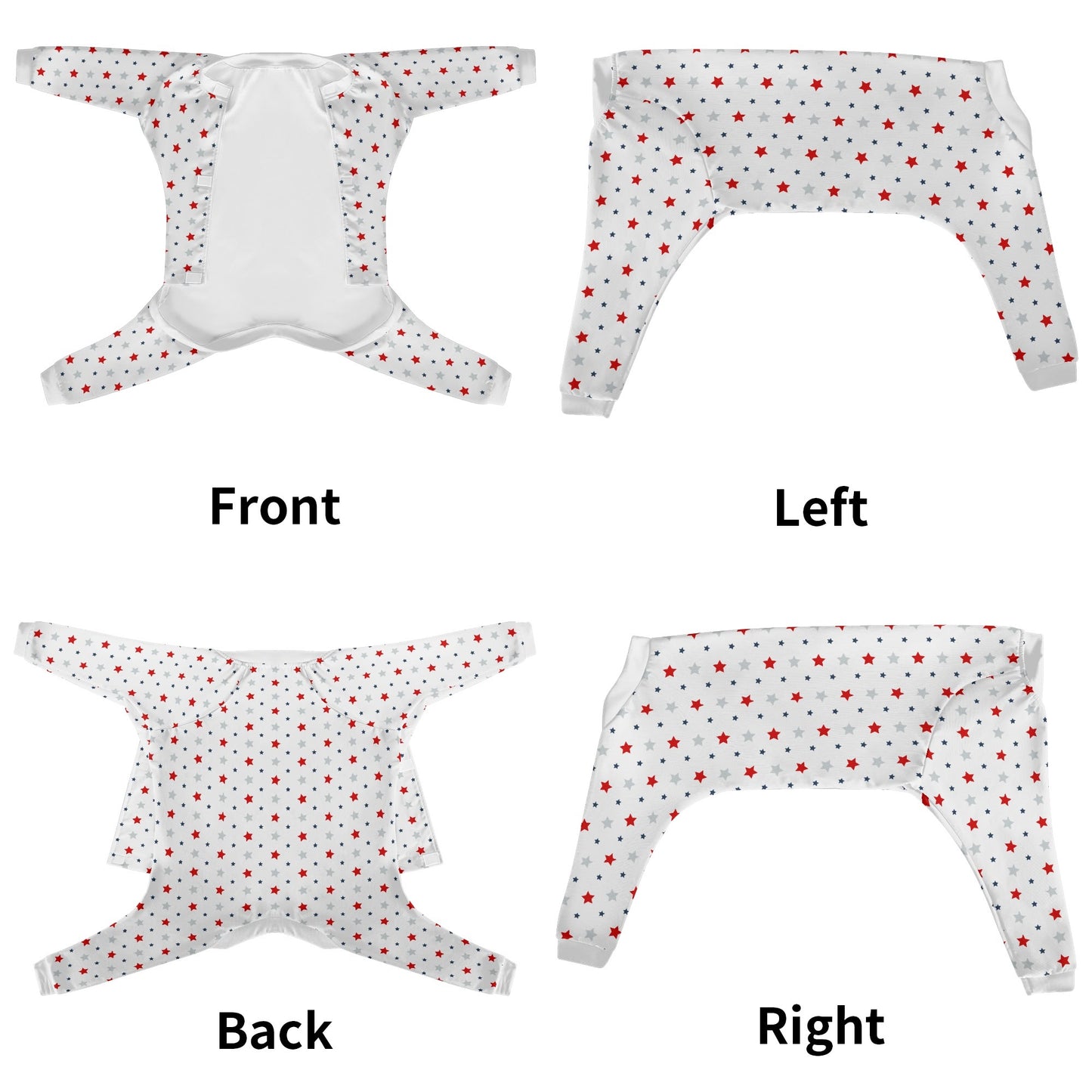 Stars Dog Pajama - Ultra-Soft and Stretch