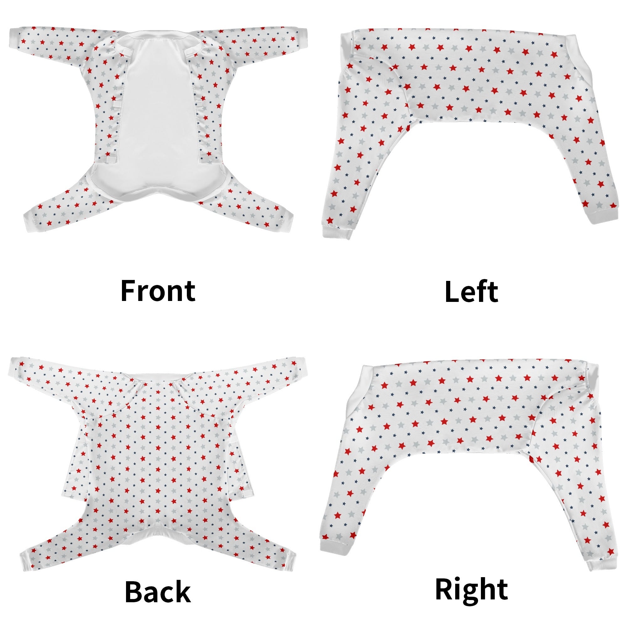 Stars Dog Pajama - Ultra-Soft and Stretch