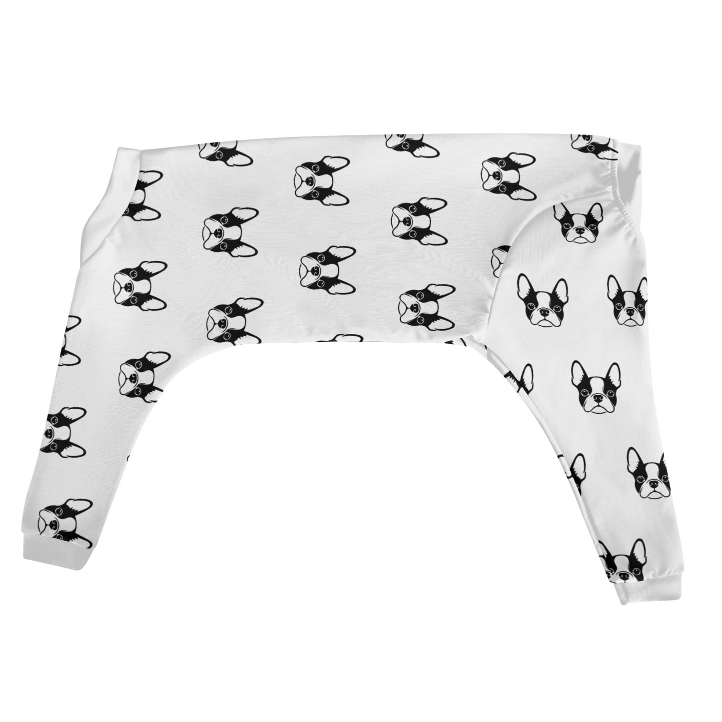 Boston Terrier Dog Faces Dog Pajama - Ultra-Soft and Stretch
