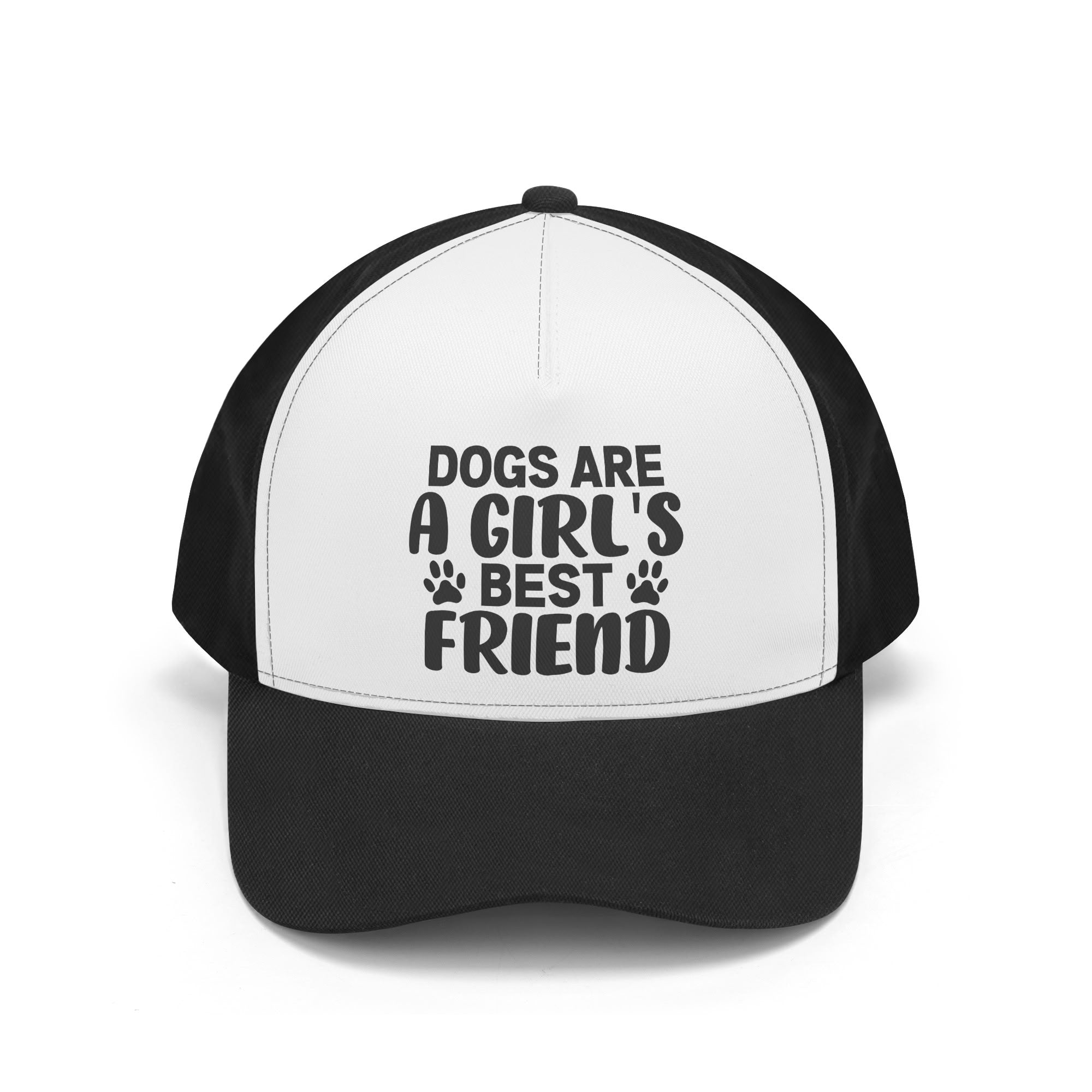 Dogs Are A Girls Best Friend Baseball Cap