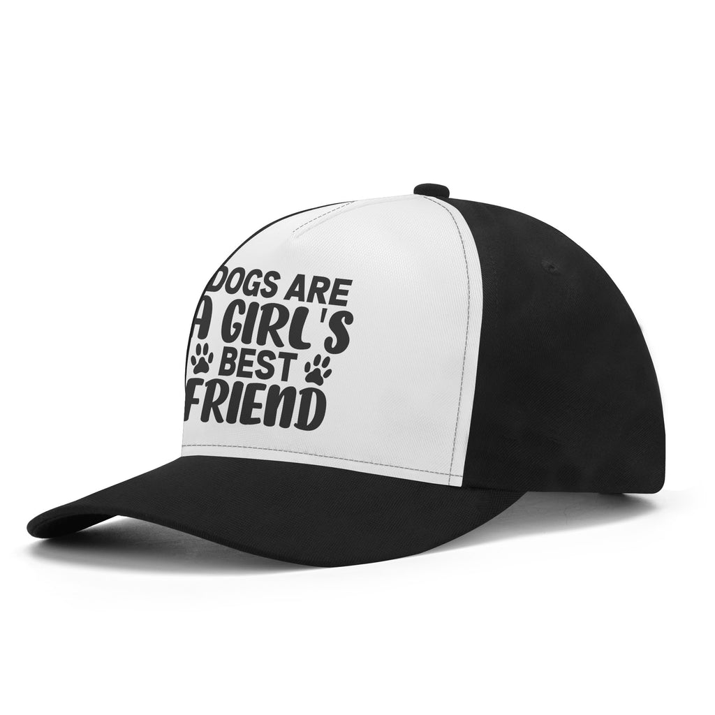 Dogs Are A Girls Best Friend Baseball Cap