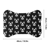 Bostie Face Dog Mat Rug
