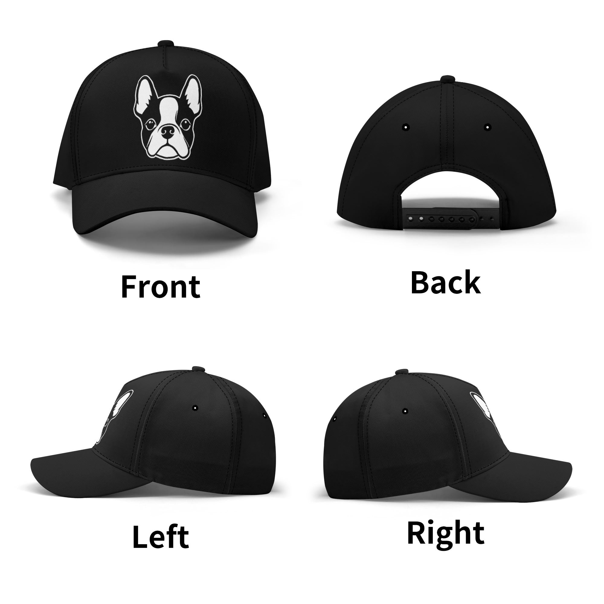 Bostie Face Baseball Cap