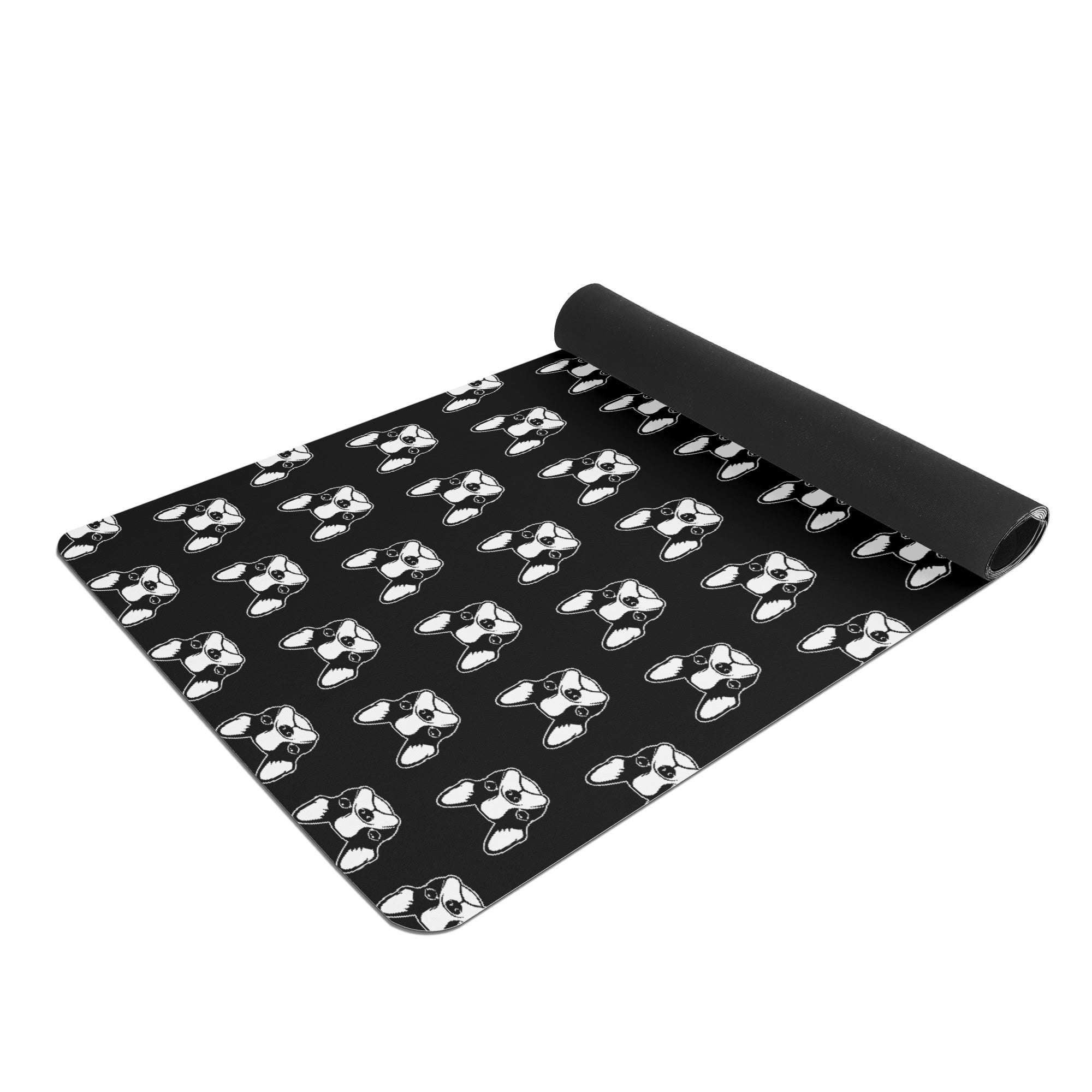 Bostie Faces 4mm Rubber Yoga Mat