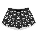 Bostie Faces Womens Casual Beach Shorts