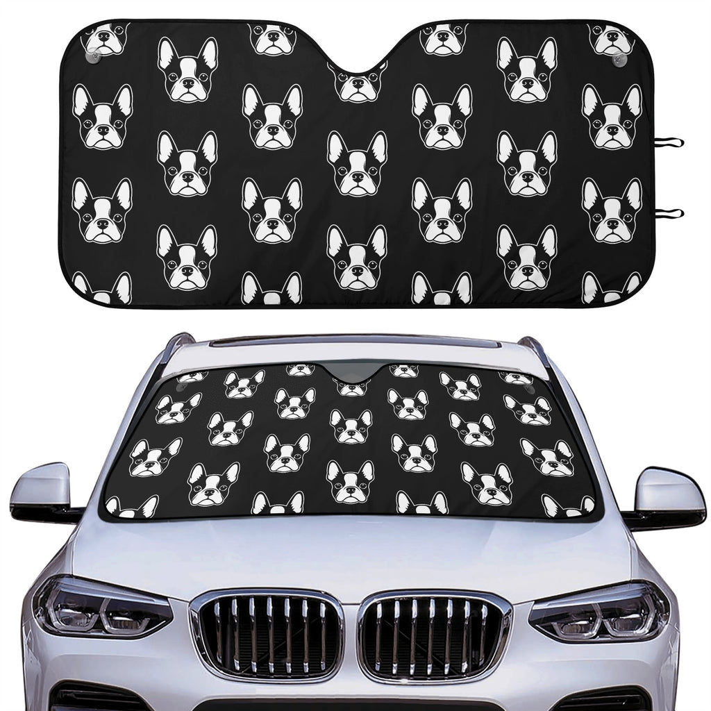 Bostie Faces Car Sunshade