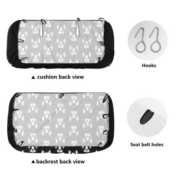 Bostie Faces Soft and Lightweight Back Car Seat Covers (2pcs)