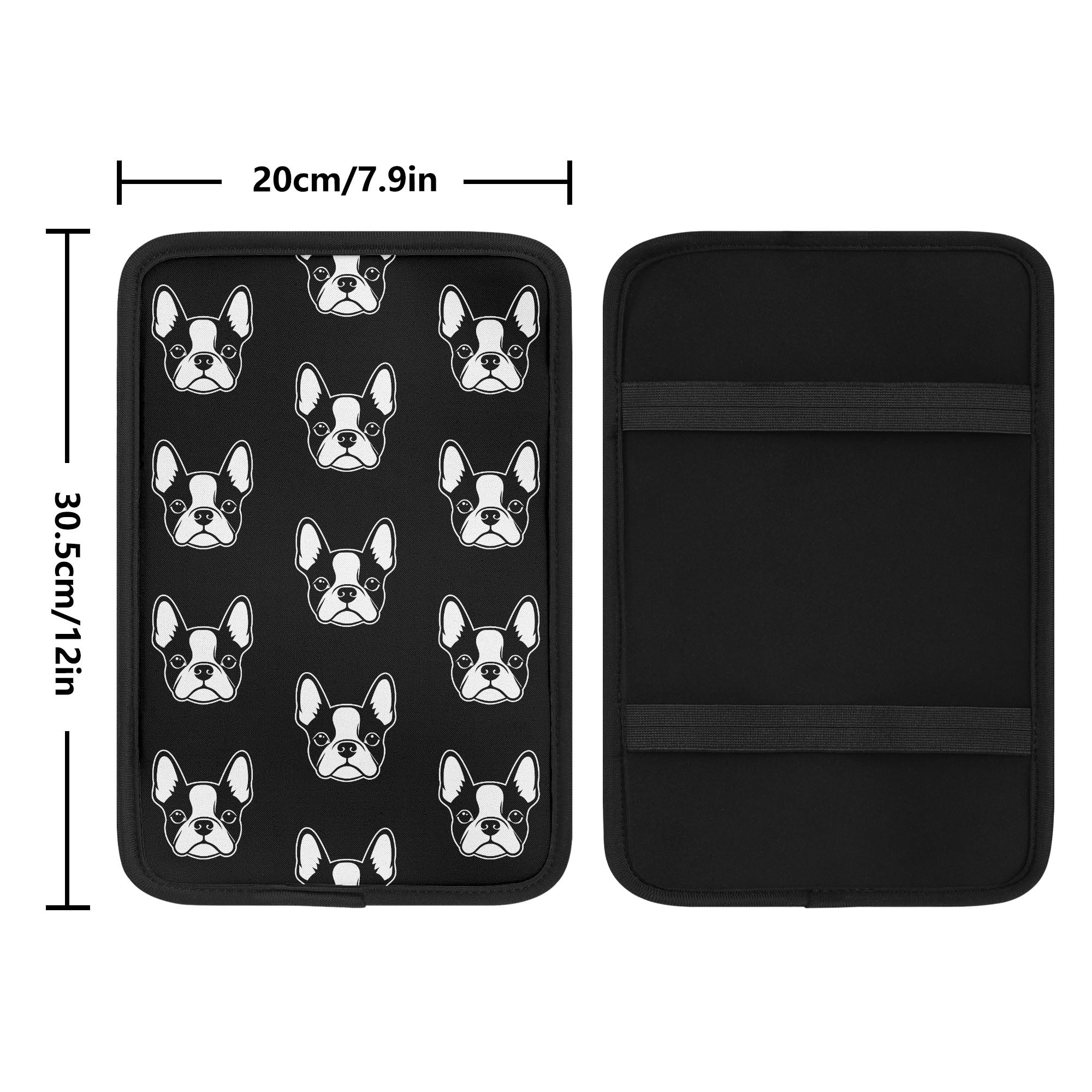 Bostie Faces Car Armrest Pad Cover