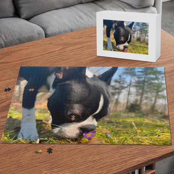 Custom Jigsaw Puzzle Using Dog Photo (1000 Pcs)