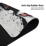 Black and White Boston Terrier Art Bath Mat