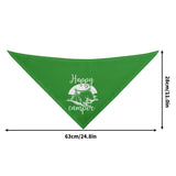 Happy Camper Dog Bandanas