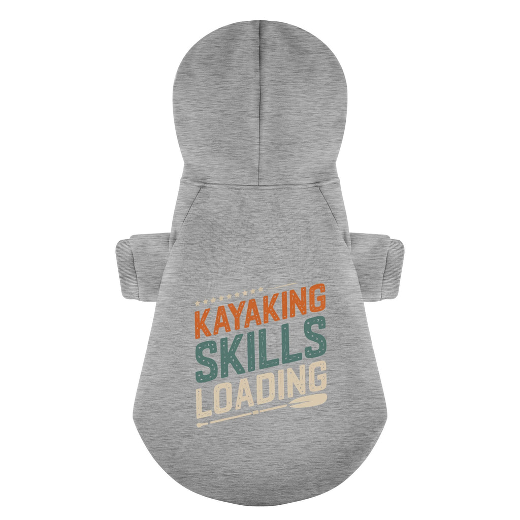 Kayaking Skills Loading 100% Cotton Dog Fleece Hoodie