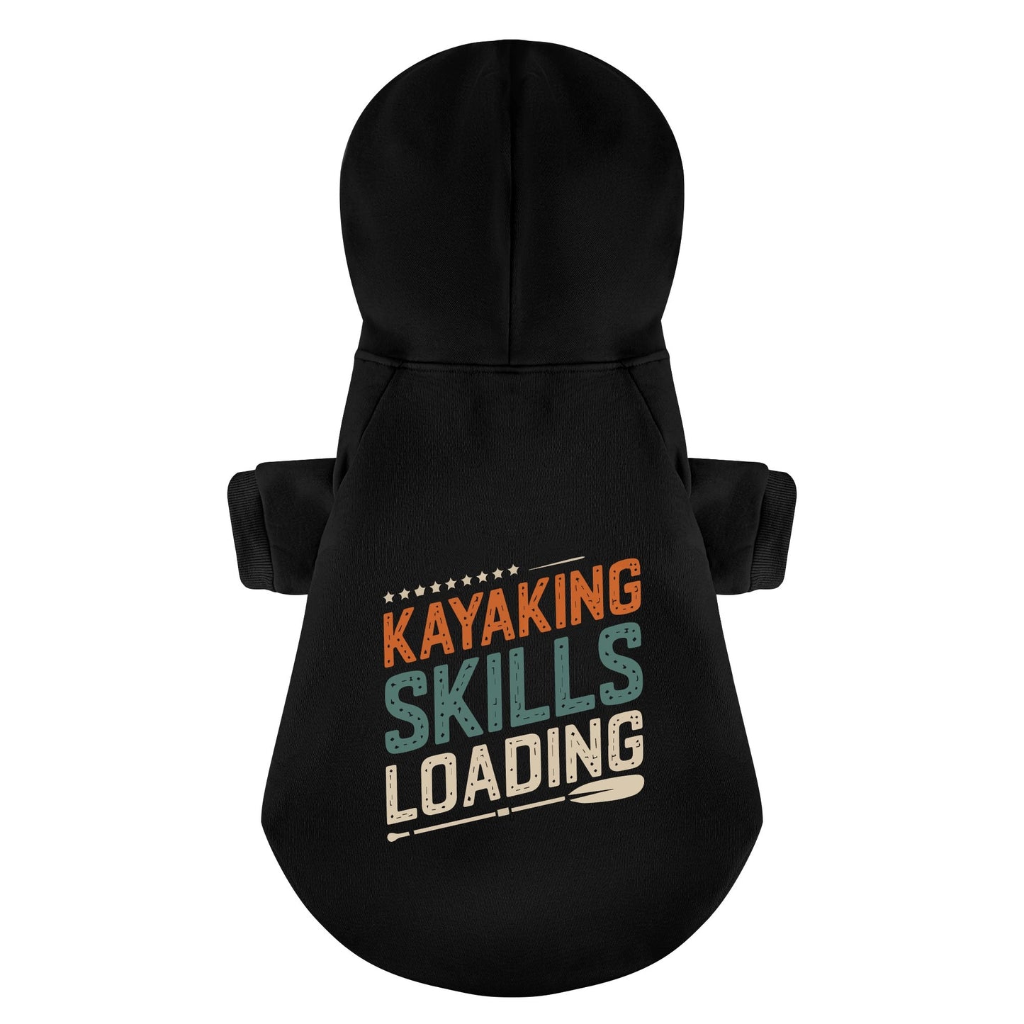 Kayaking Skills Loading 100% Cotton Dog Fleece Hoodie
