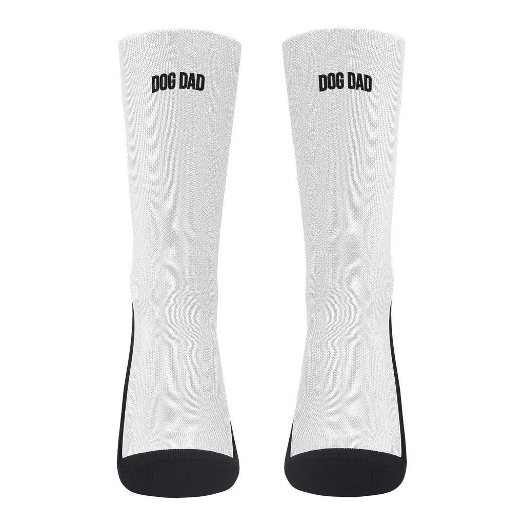 Dog Dad Crew Socks