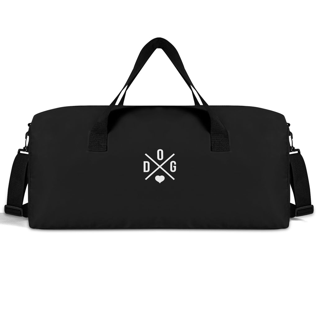 Dog Love Minimalist Travel Duffel Bags Sport Gym Bag