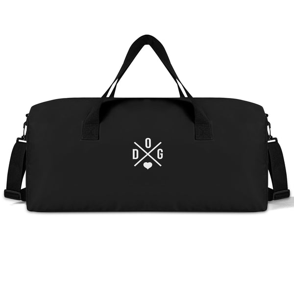 Dog Love Minimalist Travel Duffel Bags Sport Gym Bag