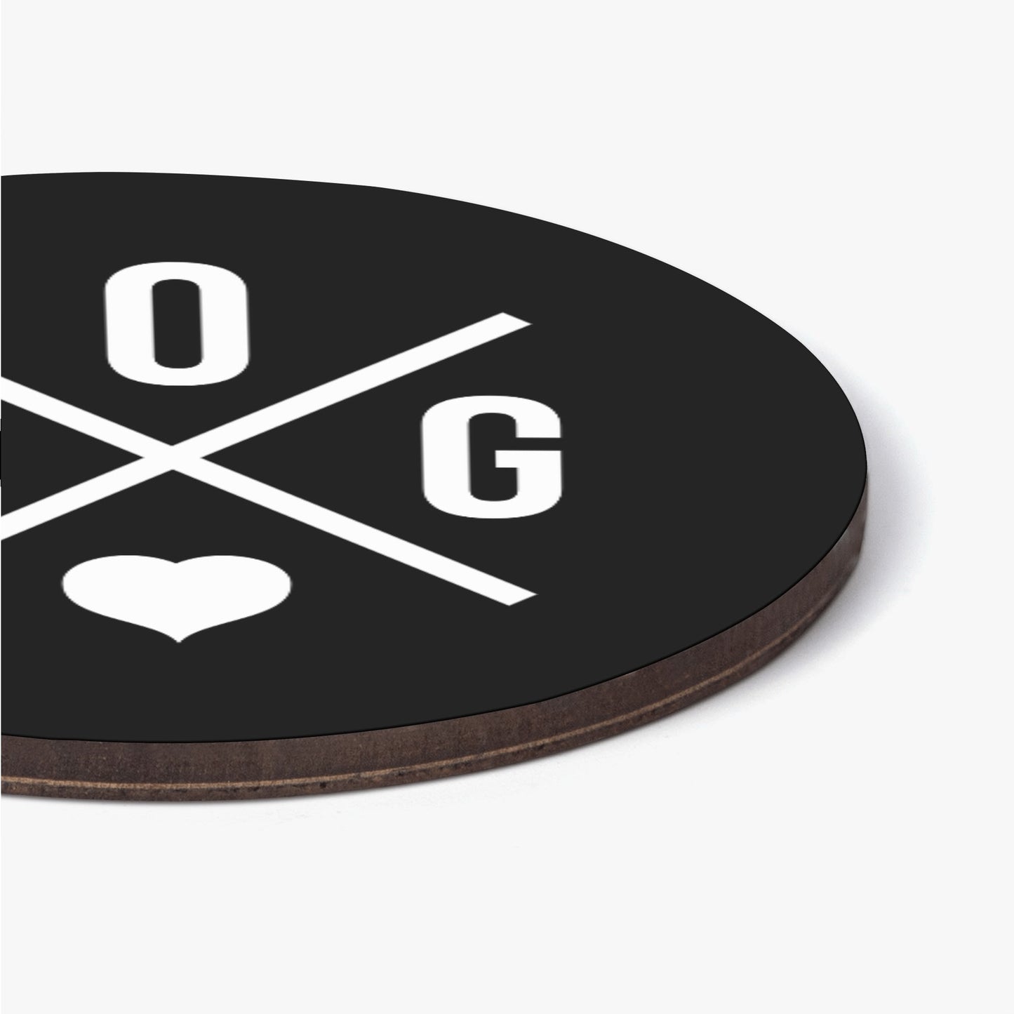 Dog Love Wood Coaster (4 Pcs)