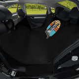 Custom Dog Sunset Vintage Retro Style Car Pet Seat Cover