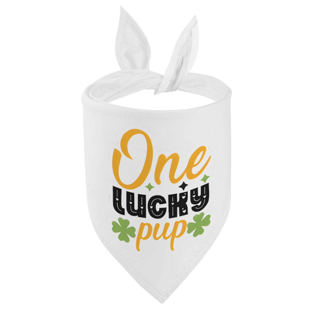 One Lucky Pup Dog Bandanas