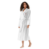 Crazy Dog Lady Womens Long Bathrobe