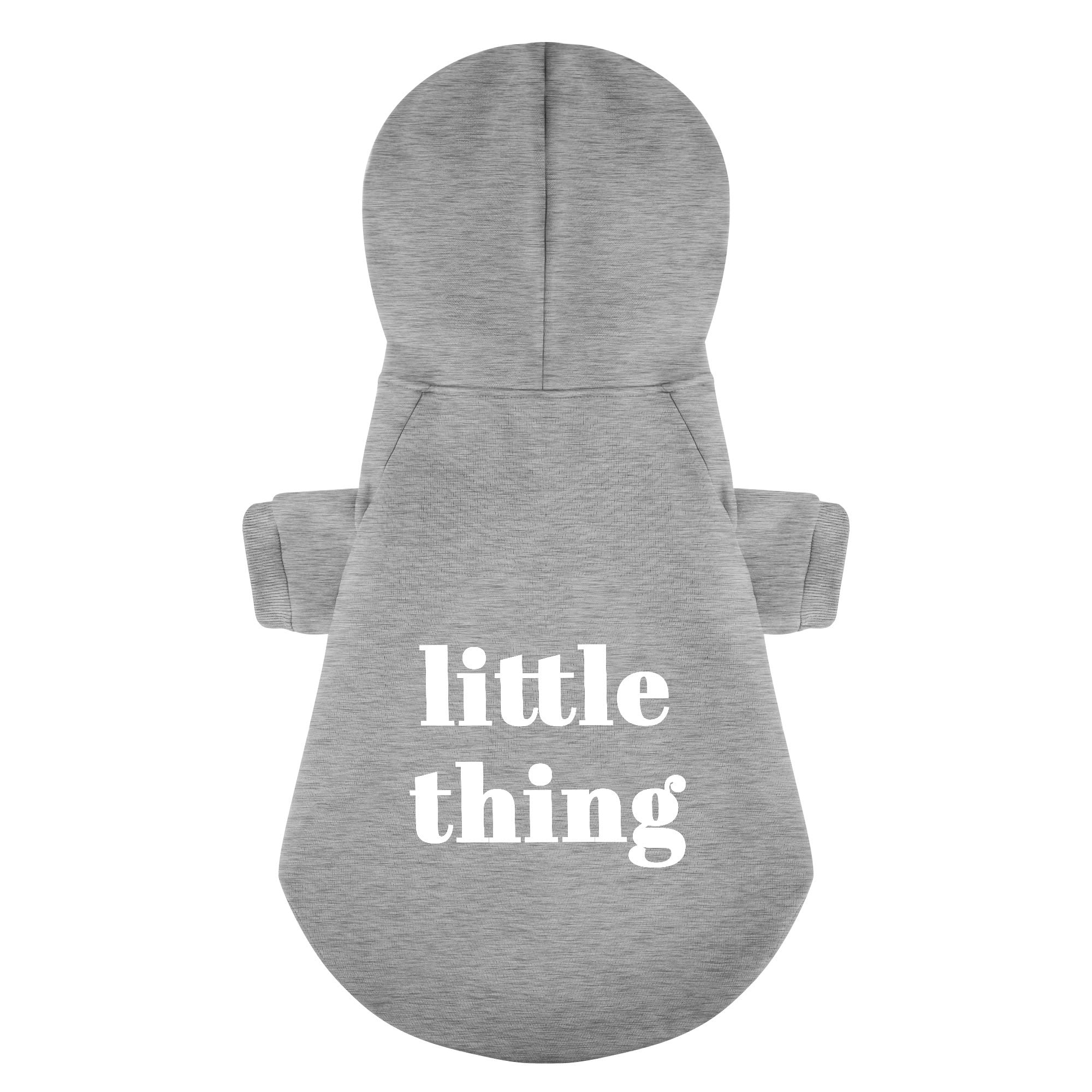 Little Thing 100% Cotton Dog Fleece Hoodie