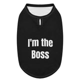 Im The Boss Dog Shirt