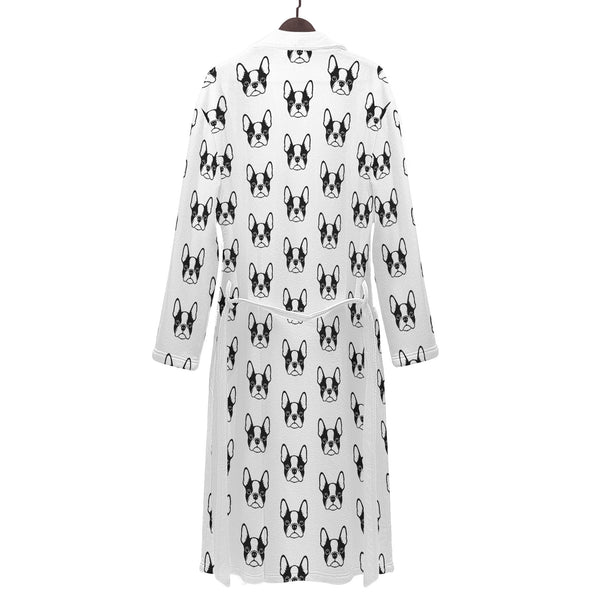 Bostie Faces Mens Bathrobe