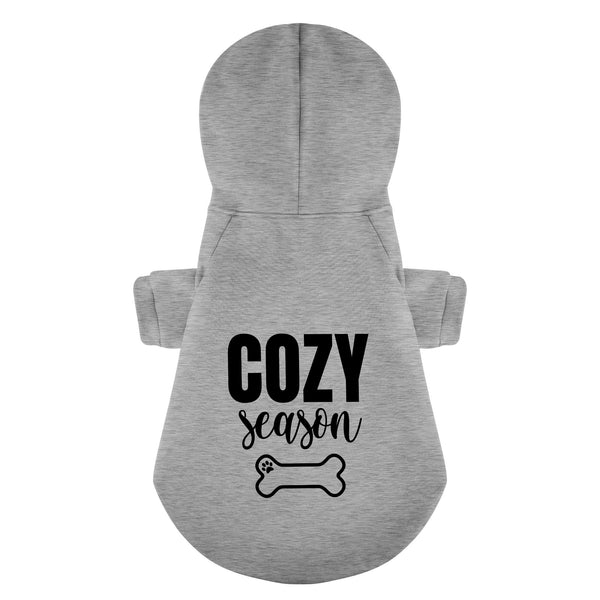 Cozy Season 100% Cotton Dog Fleece Hoodie