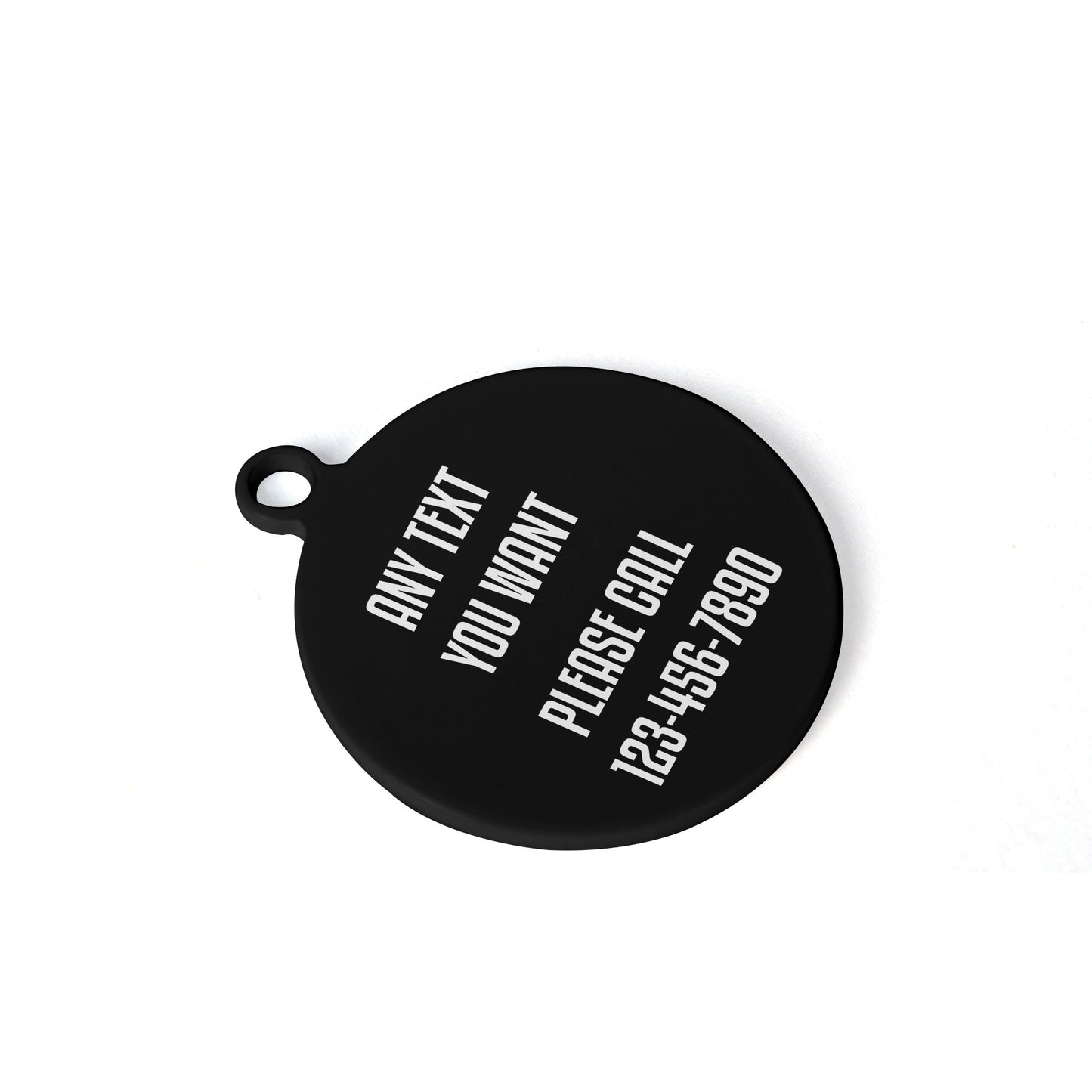 Im a Boston Terrier Not A French Bulldog Custom Laser Metal Alloy Dog ID Tag