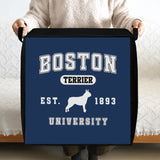 Boston Terrier University EST. 1893 Storage Box Bag