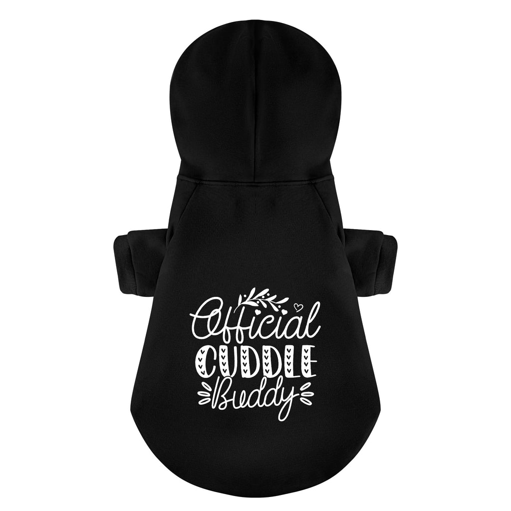 Official Cuddle Buddy 100% Cotton Dog Fleece Hoodie