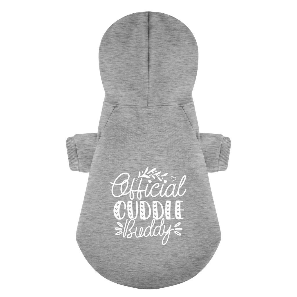 Official Cuddle Buddy 100% Cotton Dog Fleece Hoodie