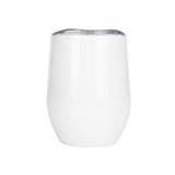 Best Dog Mom Ever 12oz Wine Tumbler with Lid for Cold & Hot Drinks