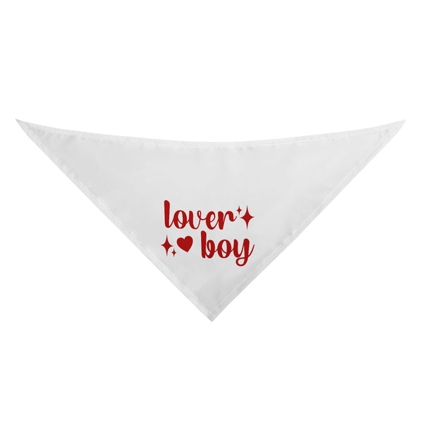 Lover Boy Valentines Day Dog Bandanas