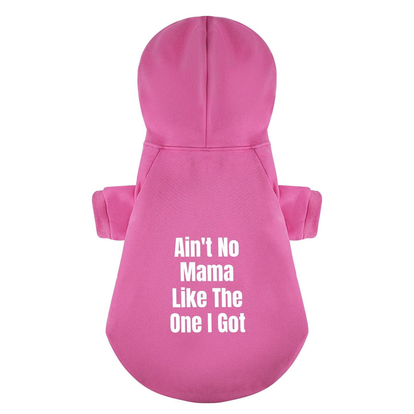 Aint No Mama Like The One I Got 100% Cotton Dog Fleece Hoodie