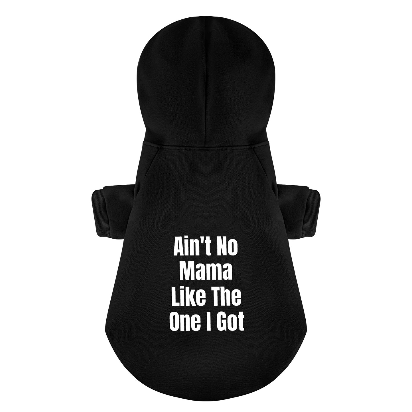 Aint No Mama Like The One I Got 100% Cotton Dog Fleece Hoodie