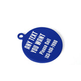 Quebec Custom Laser Metal Alloy Dog ID Tag