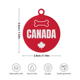 Canada Custom Laser Metal Alloy Dog ID Tag