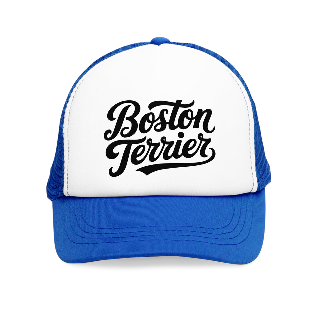 Boston Terrier Mesh Cap - Stylish Trucker Hat for Dog Lovers