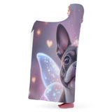 Magical Unicorn Dreams Boston Terrier Hooded Blanket for Adult for Kids