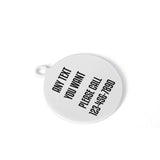 United States USA Personalized  Laser Metal Alloy Dog ID Tag