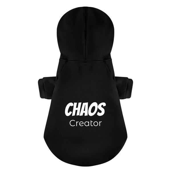 Chaos Creator 100% Cotton XL-6XL Dog Fleece Hoodie