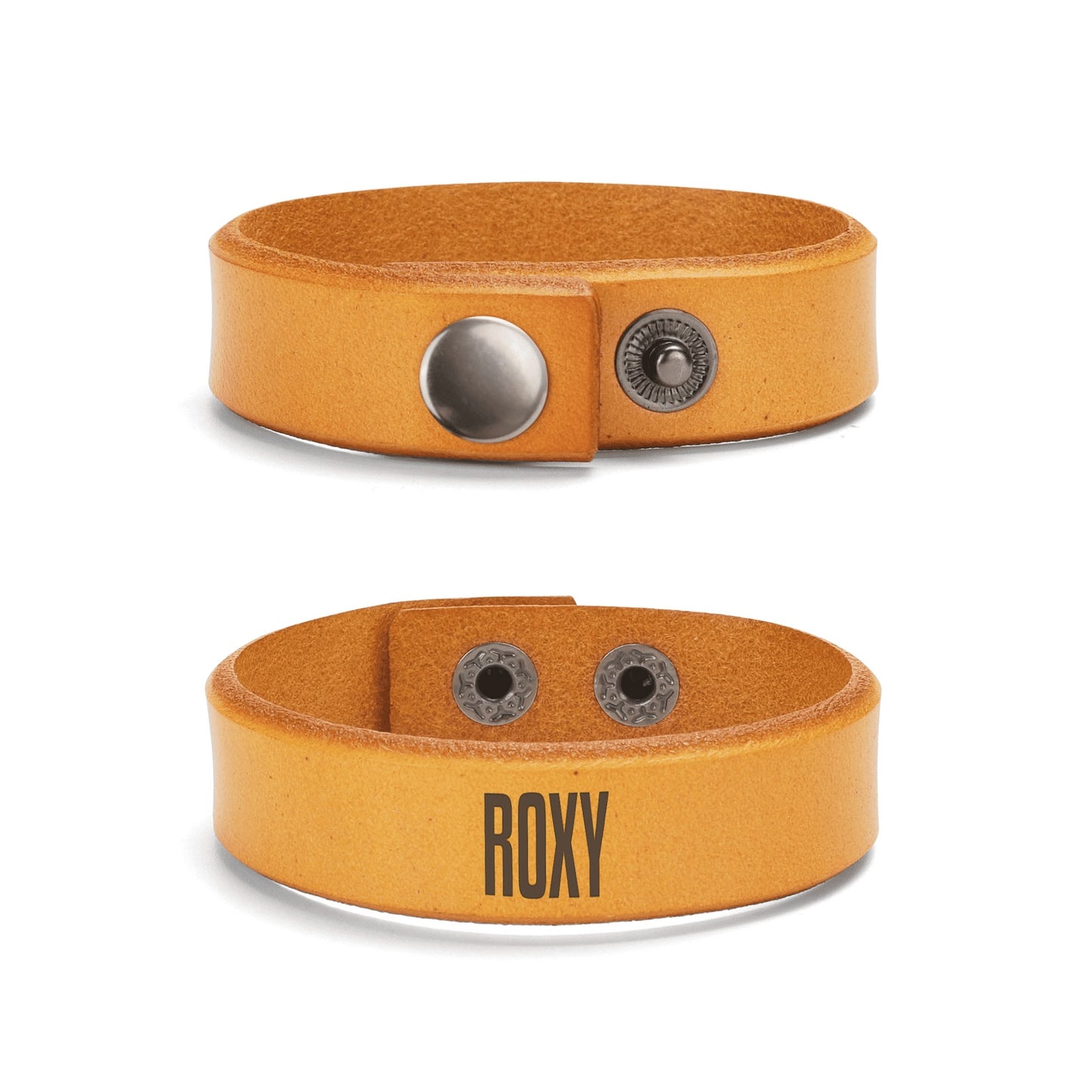 Engraved with Your Dog(s) Name(s) or Any Message - Leather Cuff Bracelet