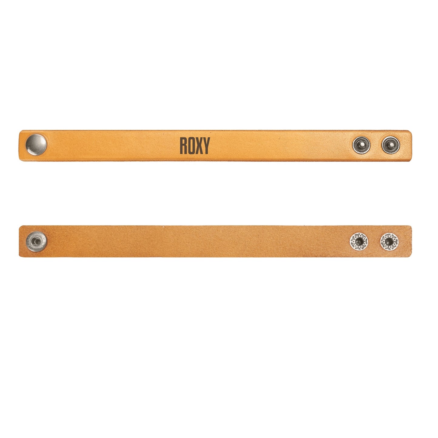Engraved with Your Dog(s) Name(s) or Any Message - Leather Cuff Bracelet